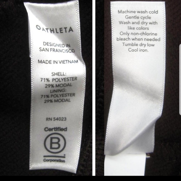 Athleta Steady State Crop Sweatshirt Hoodie New - Picture 4 of 8